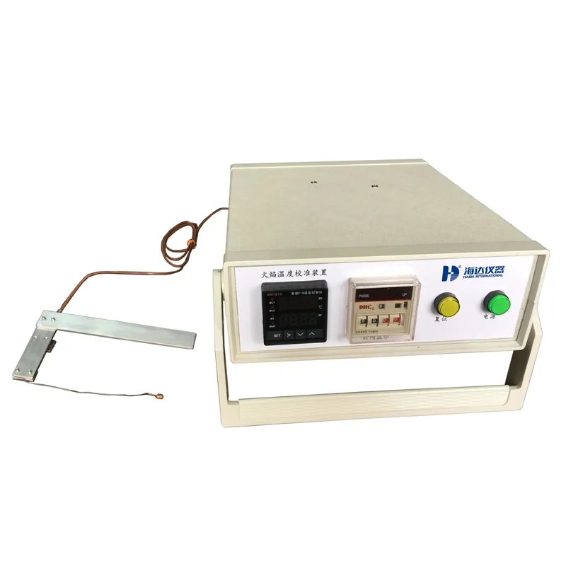 Flammability Testing Equipment For Precise Flame Temperature Measurement In Tests 0