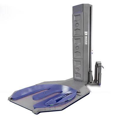 Model E/M Tipi Döner Tabla Tam Otomatik Palet Sarma Makinesi