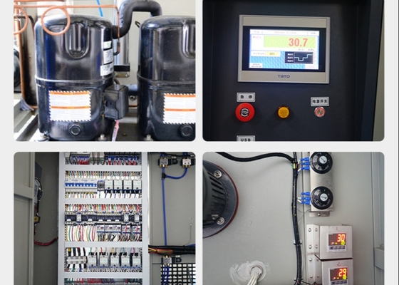 Programlanabilir LCD Dokunmatik Ekran Termal Şok Test Odası Çevre Test Makinesi3 Programlanabilir LCD Dokunmatik Ekran Termal Şok Test Odası Çevre Test Makinesi