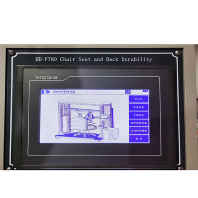 Elektronik Mobilya Sandalyesi Koltuk ve Sırt Dayanıklılığı Test Makinesi Elektronik Mobilya Sandalyesi Koltuk ve Sırt Dayanıklılığı Test Makinesi