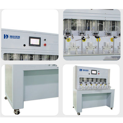 Yerde duran elektronik sigara test makinesi ile emiş direnci gerçek zamanlı ölçümü