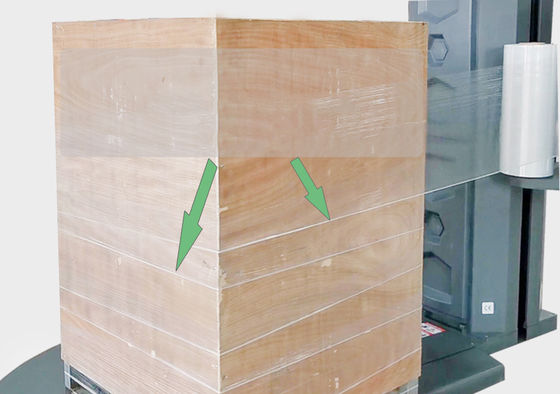 Model E/M Tipi Döner Tabla Tam Otomatik Palet Sarma Makinesi