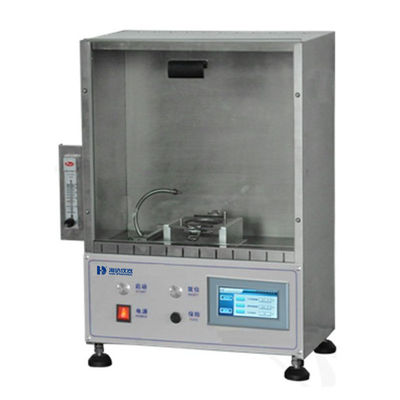 ASTM D4151 kumaş battaniyesinin yanma yanma test ekipmanları battaniyesinin yanma test cihazı