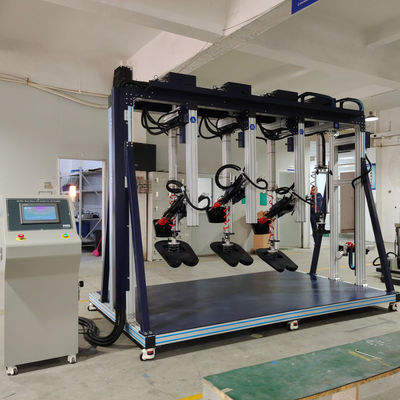 Üç kanepe koltuğu ve sırt dayanıklılık testi makinesi