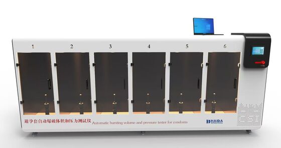 5105-HD otomatik prezervatif patlama hacim ve basınç test cihazının ekipman ayrıntıları