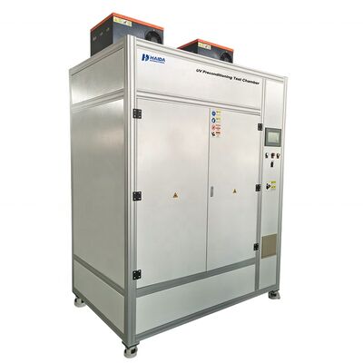 UV Ön Koşullandırma Test Odası Güneş Paneli Ultraviyole Hasar Duyarlılığı Test Ekipmanı Makinesi UV Ön İşlemci Test Cihazı