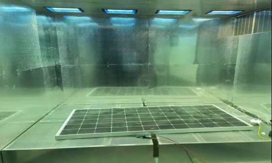 Sıcak Nokta Dayanıklılık Deneme Odası / BBA Sabit Güneş Simülatörü Doğal Işık Fotovoltaik Modül PV Yaşlanma Test Makinesi Ekipmanı