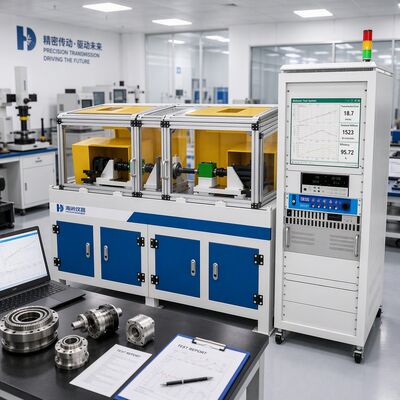 HD Robot Redüktör Test İstasyonu Harmonik Planet Dişli Kutusu Test Makinesi Aktarım Hatası Geri Tepme Sertlik 1 Ark Saniye