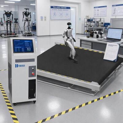 İnsansı Robot Denge Test İstasyonu 6 DOF Hareket Platformu İki Ayaklı Robot Stabilite Test Ekipmanı ZMP COP Analizi