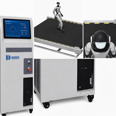 İnsansı Robot Denge Test İstasyonu 6 DOF Hareket Platformu İki Ayaklı Robot Stabilite Test Ekipmanı ZMP COP Analizi